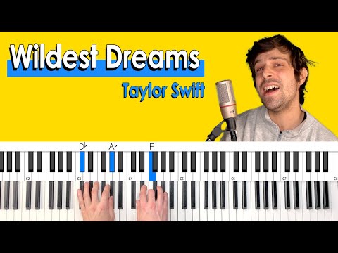 How to play “WILDEST DREAMS” [Piano Tutorial/Chord Accompaniment]