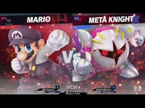 WCW 55 - Zenyou (Mario) VS S2H (Metaknight) Winners Finals