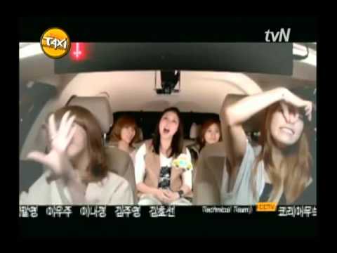 [Cut] 110603 After School Family driving Taxi + Shampoo MV special version ^^