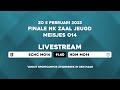 LIVE –NK Jeugd Zaal – Finale MO14