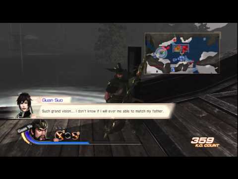 Shu Story Mode Stage 3-2 Battle of Fan Castle - Part 1 Dynasty Warriors 7 HD