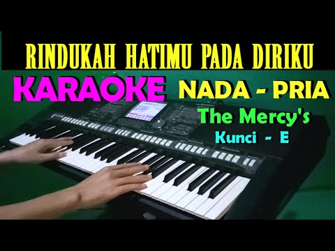 JAUH DISAYANG - The Mercy's | KARAOKE Nada Pria