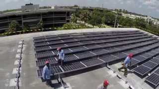 preview picture of video 'Award Winning Commercial Solar Panel Installation - Deerfield Beach, Florida'