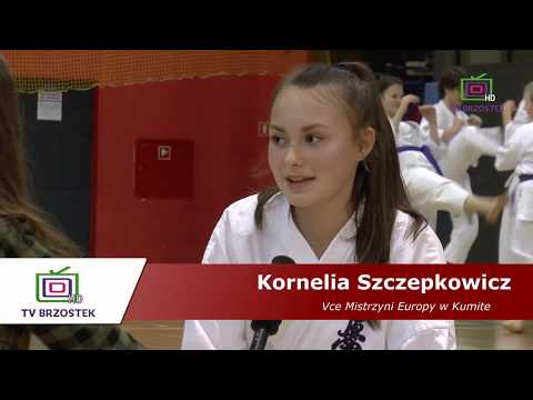 Brzostecka Vice Mistrzyni Europy w Karate Brzostek 2019