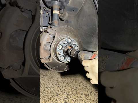 Broken CV Axle Replacement #car #cars #automobile #mechanic #broken #repair #carasmr #tools #fix