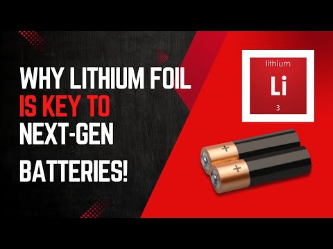 Techinstro Lithium Foil, For Batteries Industries