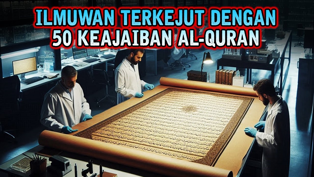 MENAKJUBKAN ❗ ILMUWAN SAMPAI BERSYAHADAT SAAT MELIHAT 50 KEAJAIBAN AL-QURAN INI - Sejarah Islam