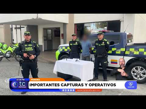 🚨 Violento fin de semana en el Eje Cafetero deja avances judiciales