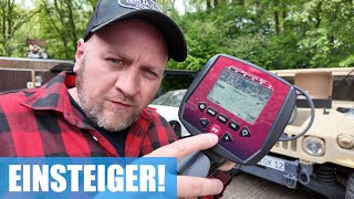 Metalldetektor für Anfänger im Test KAIWEETS Metalldetektor unter 100 Euro