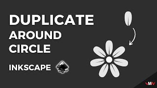 Download the video "How to duplicate objects around circle in Inkscape | Inkscape Short Tutorials"