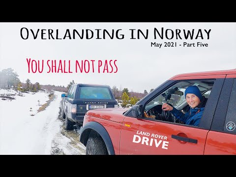 Overlanding in Norway in May 2021 - YOU SHALL NOT PASS - Land Rover Discovery 3 Range Rover L322