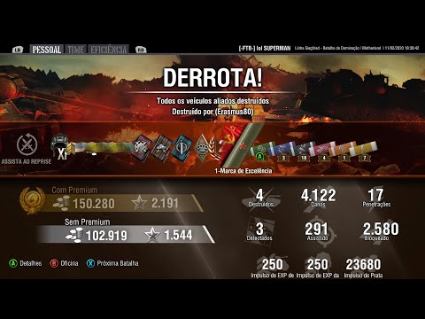 WORLD OF TANKS CONSOLE MOTHERLAND 4K DMG