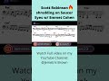 Scott Robinson Shredding on Saucer Eyes🎷🔥 w/ @EmmetCohen#shorts #jazztranscription