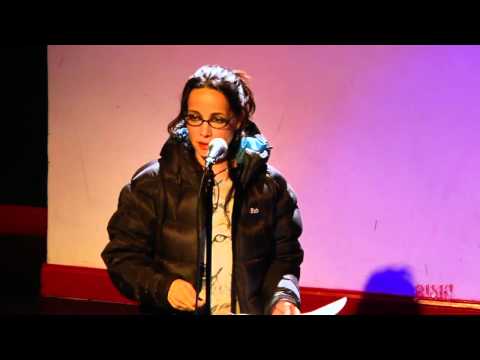 Janeane Garofalo performs at the RISK! Live Show in NYC - March 29, 2012