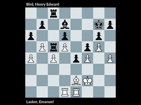 Liverpool m 1890 | Lasker vs Bird | Round 6