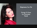 Soprano Lu Ye - Parigi O Cara from La Traviata ...