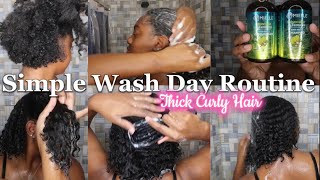 Wash Day Routine Ft Mielle Organics Avocado & Tamanu + Review | Natural/Curly Hair | Type 3 & 4 Hair