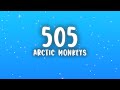 Arctic Monkeys 505 Lyrics