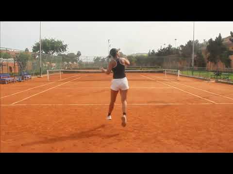 College tennis recruiting video - Lina Benjeloun - Spring 23