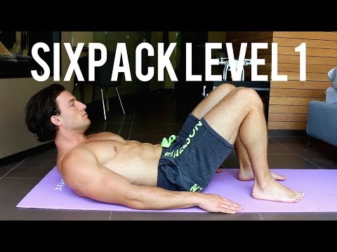10 Minuten Sixpack Workout - Level 1/4 (BEGINNER)