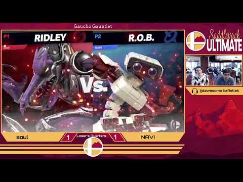 Saddleback Gaucho Gauntlet #1 - Soul (Ridley) vs. NAVI (ROB): Losers Quarters