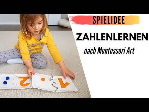 Spiel der Woche: ZAHLENLERNEN NACH MONTESSORI ART || SPIELERISCH ZAHLEN LERNEN