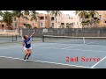 Andrea Roque Tennis Video for College