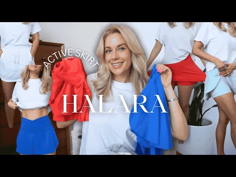 HALARA Viral Skort Test & Größentabelle | Frühlings-Tops & Röcke zum Anprobieren