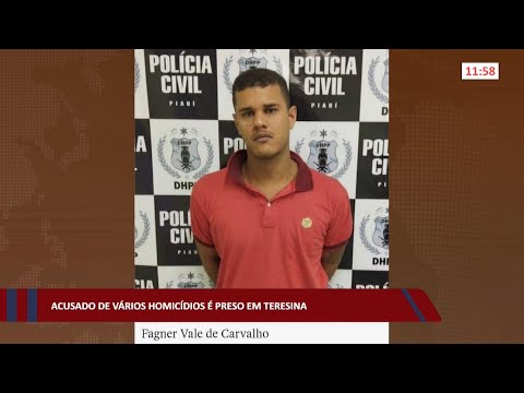 Envolvido em duplo homicídio é preso em Teresina 08 07 2022