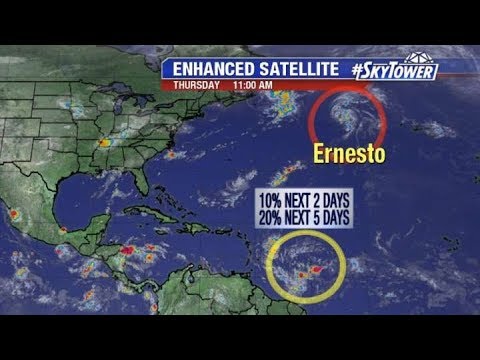 Tropical weather forecast: August 16, 2018