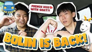 Bolin Tries Kambing Soup With Tongues and Brain For The First Time! | Car Chow | EP 3