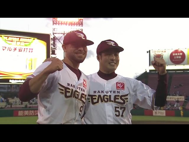 イーグルス・ロメロ選手・瀧中投手ヒーローインタビュー 10/25 E-F