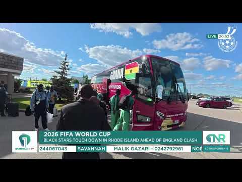Black Stars Arrive in Rhode Island Ahead of England Clash