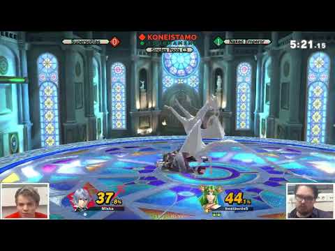 Koneistamo 19 - Ultimate Singles - Pools - Supersotilas(Corrin) vs Naked Emperor(Palutena)