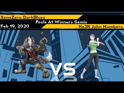 [Smash Ultimate] Xeno201 (Pools A1 Winners Semis) - XenoZero DarkBlues vs Ho3K John Numbers