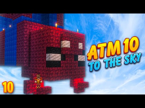 Minecraft: All The Mods Skyblock Ep. 10 - Spider Pig