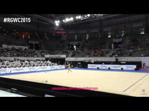 Azem Azhybekova Hoop Q - World Championships Stuttgart 2015
