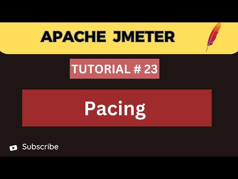 JMeter Tutorial 23  | How to setup realistic performance test-PACING