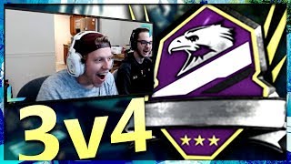 MY MOST INSANE HALO COMEBACK EVER! (3v4 Fissure Oddball with Stress!)