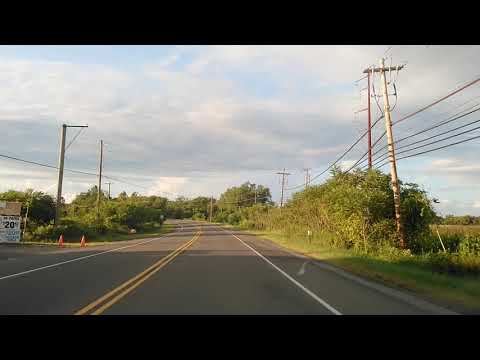 Driving from Muncy to Mountoursville, Pennsylvania