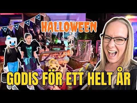 HALLOWEEN I USA - Vi fick FLERA KILO godis!! 🎃🇺🇸