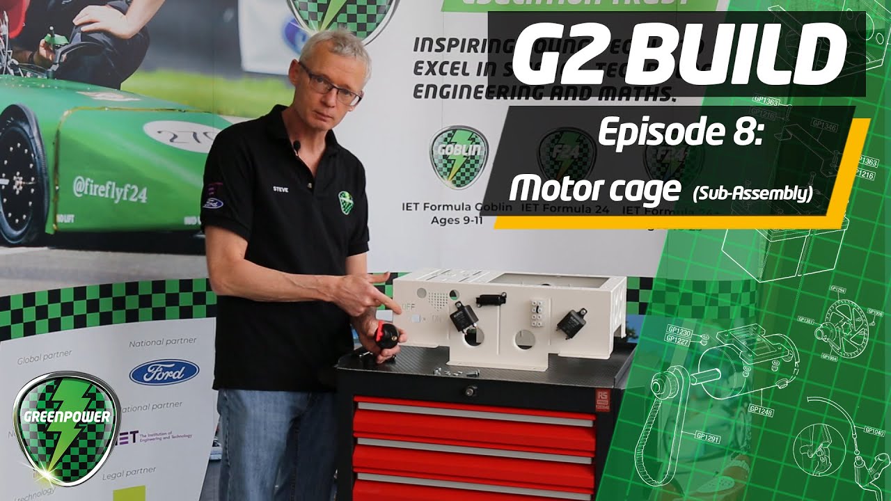 8 - Motor Cage [Sub-Assembly].