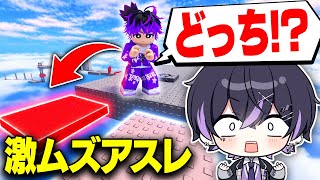 ロブロックスで初見では絶対クリア不可能なオビーに挑戦してみた結果...【ロブロックス】【慎重に歩く】