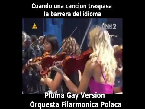 Pluma gay 2 versiones,,, Cuando una canción traspasa la barrera del idioma
