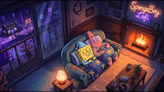 【Sleep Well】 Finding warmth in the sound of rain 🌧️ ~ SpongeBoy Lofi for Calm Minds 💤