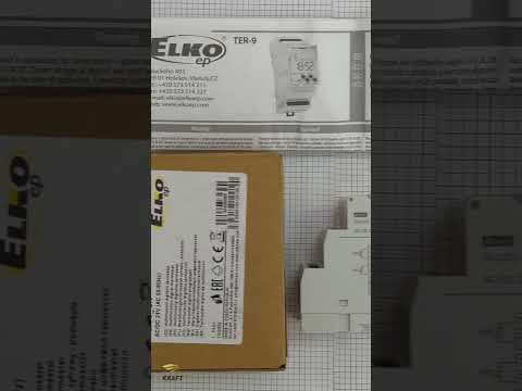 Термостат ELKO TER-9/24, AC/DC 24V мультифункциональный цифровой термостат