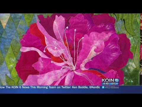 Kyle Maki at the Quilt Show