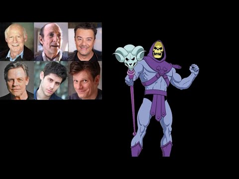 Animated Voice Comparison- Skeletor (He-Man)