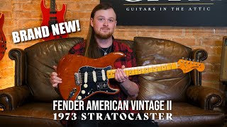 Video thumbnail for Fender American Vintage II 1973 Stratocaster Demo | Guitars In The Attic by Guitars In The Attic