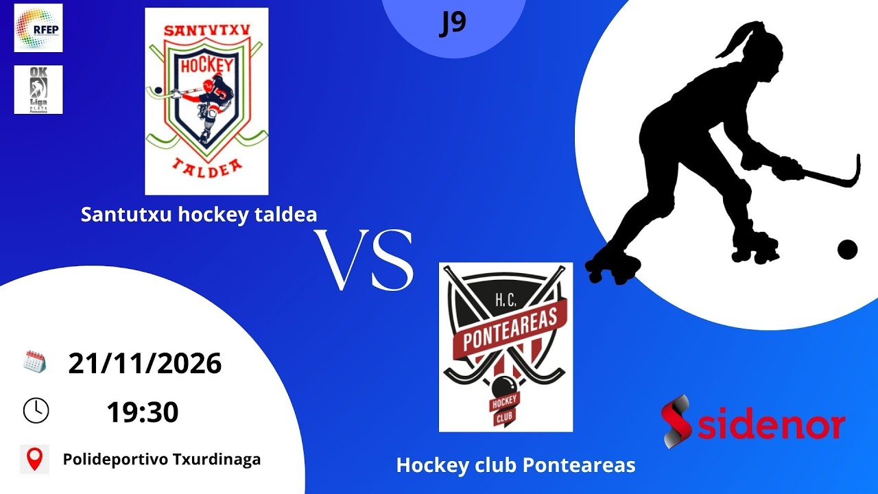 SANTUTXU HOCKEY TALDEA vs HOQUEI CLUB PONTEAREAS